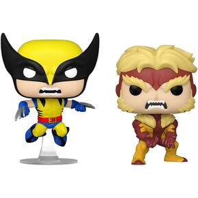 POP! Marvel: Wolverine 50th Anniversary - Wolverine and Sabertooth 2-Pack Exclusive