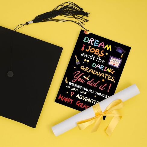 Cute Graduation Card for Him Her, Funny Graduation Card Gift for Graduate, Congratulations on Grad Card Gift, Behind You Before You Around You Within You Card in Kuwait