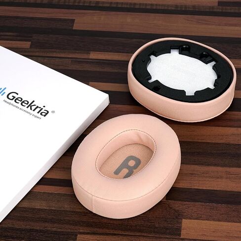 Geekria QuickFit Replacement Ear Pads for JBL Tune 700BT, Tune 750BTNC, Tune 710BT, Tune 720BT, Tune 760NC, Tune 770NC Wireless Headphones Ear Cushions, Ear Cups Cover Repair Parts (Purple) in Saudi Arabia