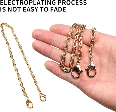 Bag Chain Strap for Handbag Replacement,Gold Purse Chain Accessories Shoulder Straps Crossbody in Saudi Arabia