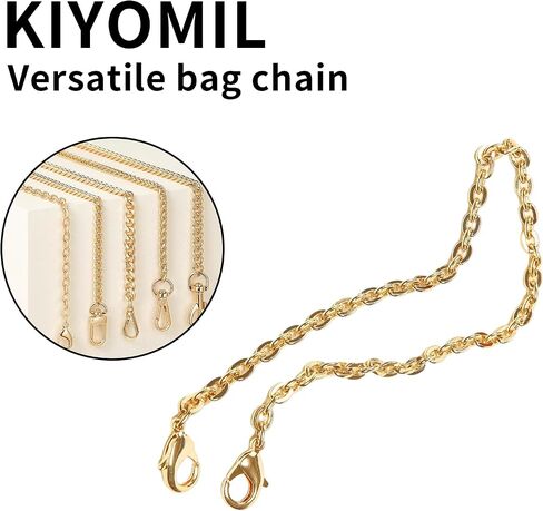 Bag Chain Strap for Handbag Replacement,Gold Purse Chain Accessories Shoulder Straps Crossbody in Saudi Arabia