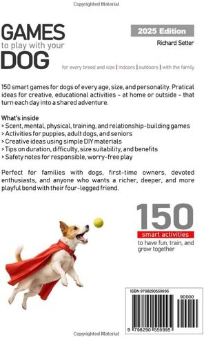 Games to play with your dog: 150 smart activities to have fun, train, and grow together in Saudi Arabia