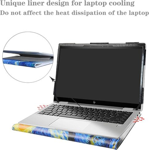 ALAPMK CASE PRONTECTION لـ ASUS VIVOBOOK GO 14 FLIP TP1400 TP1400KA-DDS24T ، حالة Dell XPS 14 9440 ، حالة HP 14-EEXXXX 14T-EE000/Probook 445 G10/probook 445 G10/MT645 G7/MT440 G3 in Saudi Arabia
