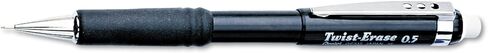 قلم رصاص ميكانيكي Pentel® Twist-Erase® III، 0.5 مم، أسود in Saudi Arabia