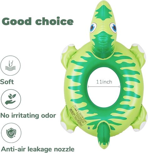 HOHQB Tyrannosaurus Inflatable Dinosaur Pool Float Kids 3-12, Pool Floatie for Toddler 3-5 Floating Pool Toys for Kids Ages 4-8 Girls Boys in Kuwait