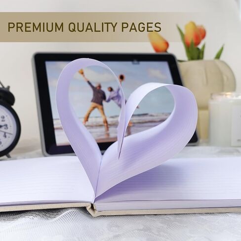 Happy Retirement Guest Book - Retirement Gift for Woman and Men - Congratulations Retirement Party Decorations for Colleague and Friend, Photo Retirement Book for Guest to Sign, Beige in Kuwait