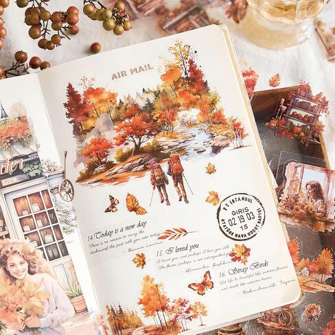 Snycler 80 Sheets ملصقات الحيوانات الأليفة - مجلة عتيقة ، لوازم القصاصات ، ملصقات DIY Craft للمجلات غير المرغوب فيها ، كتاب ملصقات الفلكي ، الموضوعات الموسمية (فصل الشتاء الصيفي الربيع) ، تصاميم مسبقة in Kuwait