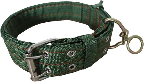 Adjustable Four-Layer Nylon Thickened Cow Collar with 2-Rows Metal Buckle and Traction Chain for Horse, Sheep, Cattle, Dog, Camel (57inch) in Saudi Arabia