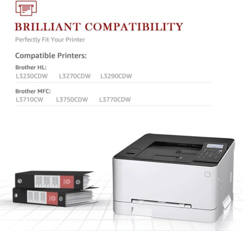 Compatible Toner Cartridge Replacement for Brother TN227 TN-227 TN227BK High Yield TN223 TN-223 Compatible with MFC-L3710CW MFC-L3750CDW MFC-L3770CDW HL-L3210CW HL-L3230CDW (5 Pack) in Saudi Arabia