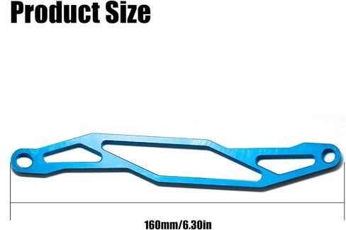 TT02 لوحة البطارية لوحة ألومنيوم حامل البطارية لوحة تركيب تاميا 1/10 TT02 RC CAR هيكل - جزء ترقية من CNC - سهلة التثبيت - يناسب 7.2V/7.4V حزم LIPO/NIMH in Kuwait