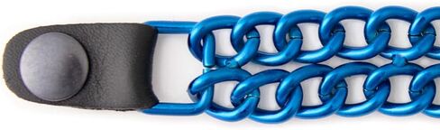 Milwaukee Leather 4 PC Vest Extenders - Double Chain with Genuine Leather 4 or 6 Inch Extension in Saudi Arabia