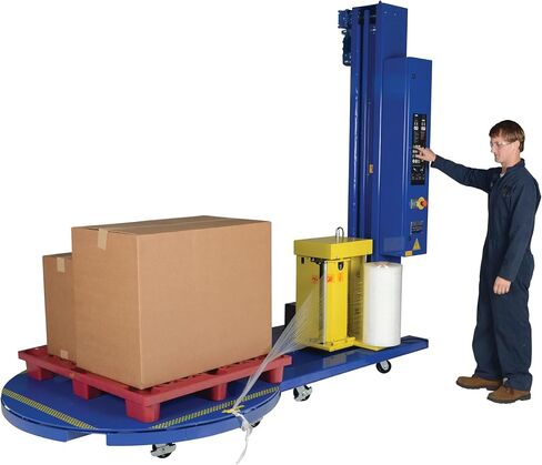 Machine Stretch Wrap, 1 Pack, 19.7" x 6000 Feet, 80 Gauge, Clear Plastic Cling Designed for Pallet Wrapping Machine Applicators in Saudi Arabia