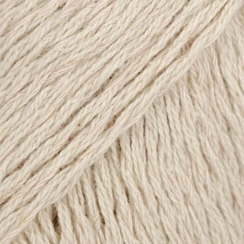 Knitting Yarn of Cotton, Viscose and Linen, Drops Belle, DK, Light Worsted Weight, 1.8 oz 131 Yards (23 Mint Cream) in Saudi Arabia