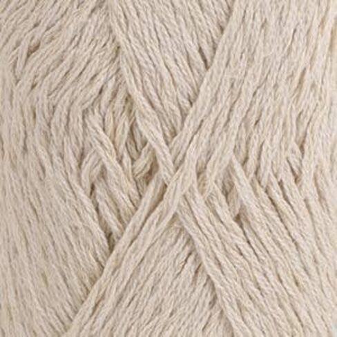 Knitting Yarn of Cotton, Viscose and Linen, Drops Belle, DK, Light Worsted Weight, 1.8 oz 131 Yards (23 Mint Cream) in Saudi Arabia