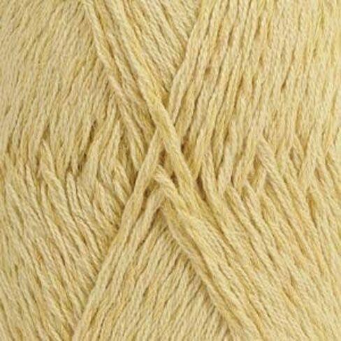 Knitting Yarn of Cotton, Viscose and Linen, Drops Belle, DK, Light Worsted Weight, 1.8 oz 131 Yards (23 Mint Cream) in Saudi Arabia
