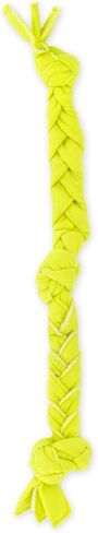 حبل Sceeking Tennis Snuffle - 24 "لعبة كبيرة - لعبة الكلب ، صرير snucker ، مضفر ومُشقذ ، نسيج كرة تنس طبقة ، علاج in Kuwait
