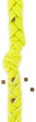 حبل Sceeking Tennis Snuffle - 24 "لعبة كبيرة - لعبة الكلب ، صرير snucker ، مضفر ومُشقذ ، نسيج كرة تنس طبقة ، علاج in Kuwait