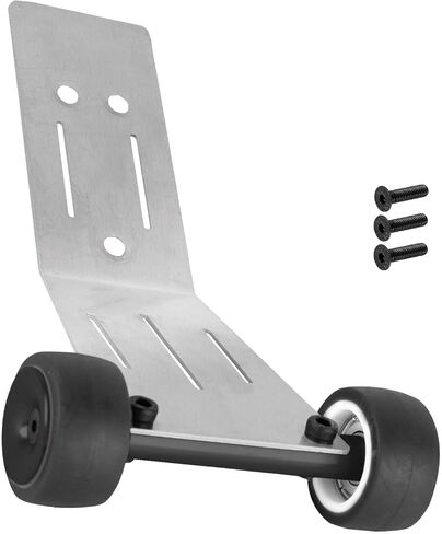 Wheelie Bar Set Upgrades Part for 1/16 Mini Maxx 4WD RTR Brushless Monster Truck (#107154-1),RC Aluminum Wheelie Bar Set Hop Up,Black in Saudi Arabia