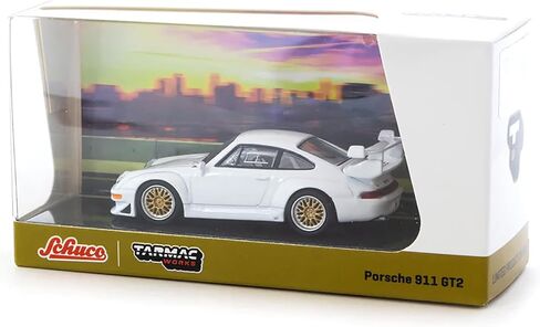 911 GT2 White Collab64 Series 1/64 Diecast Model Car by Schuco & Tarmac Works T64S-004-WH in Saudi Arabia