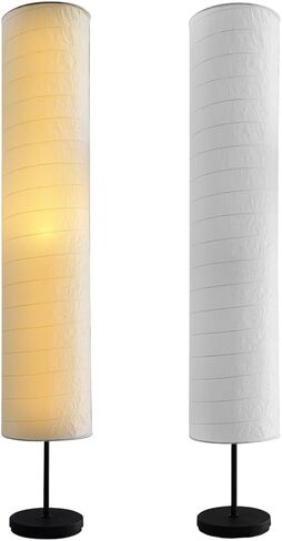 YY YEARCHY Floor Lamp Paper Lamp Standing Lamps with Rice Paper Shade for Bedroom Livingroom in Saudi Arabia
