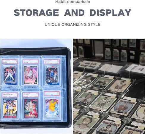 غلاف بطاقات متدرج - يحمل 60 لوحًا، وحافظة ذات 6 جيوب لألواح بطاقات PSA in Kuwait