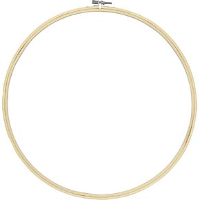 Cousin DIY 14 inch Wood Quilting Hoop, Brown