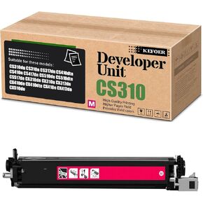 Compatible 70C0D10 70C0D20 70C0D30 70C0D40 Developer Unit for Lexmark CS310 CS317 CS410 CS417 CS510 CX310 CX317 CX410 CX417 CX510 (1 Pack Black)