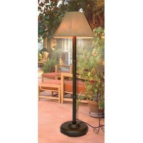 110Brz Traditional Shade Lamp - Bronze