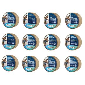 Intertape Polymer Group 9341 Kraft Paper Flatback Carton Sealing Tape, 1.88-Inch x 60-Yard, Sold as 12 Pack