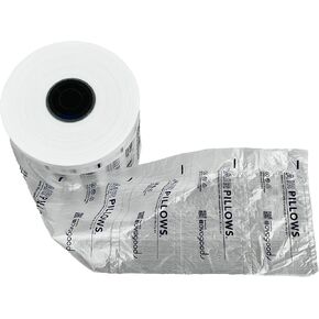 AirPillows™ 5000 Premium UNFILLED Air Film | 1 Roll (1650 Ft), 5000 Pillows (4x8 In Ea) | like Packing Peanuts Foam Paper | Strong Nylon Void Fill Package Cushion Shipping Protection by Covogoods