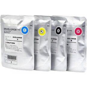 DV311 Developer Compatible with C220 C280 C360 Ink Powder Contrast Medium(DV311-C M K Y)