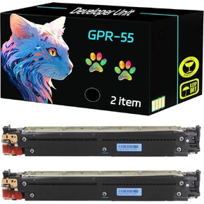 High Yield GPR-55 Developer Unit Compatible for Canon imageRUNNER Advance C5535i C5535iII C5535iIII C5540i C5540iII C5540iIII C5550i Printers, Print Clearly (1 Pack Cyan)