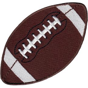 Football Patch Sports Ball, Iron On/Sew On - Appliques for Clothing