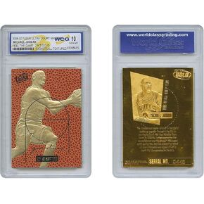 1996 Michael Jordan Fleer Ultra Court Masters Gold Card - Graded Gem Mint 10