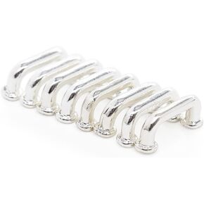 Odoria 1/12 Miniature Drawer Pulls Handles 8Pcs Dollhouse Decoration Accessories, Black