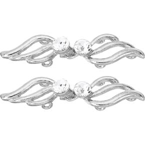 uxcell Cloak Clasp, Sew on Fasteners Hooks and Eyes Clasps Vintage Sweater Cape Shawl Cardigan Collar Buckle