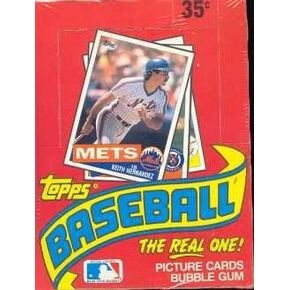 1985 Topps Baseball Cards - Wax Pack (1 Pack of 15 Cards + Stick of Gum)
