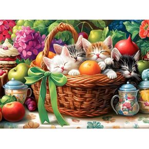 300 Pieces Girl Puzzle for Adults, Dog Jigsaw Puzzle 300 Pieces Recycled Cardboard Jigsaw Puzzles for Adults, Family Challenging Game Home Decor Gift Toy for Teens Kids Seniors 20.5×15 in