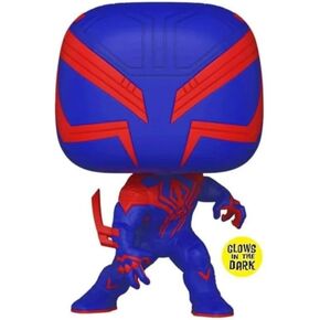 Funko Pop! Movies: Spider-Man Across the Spider-Verse Spider-Man 2099 Glow-in-the-Dark Pop! Vinyl Figure – Entertainment Earth Exclusive, (FUN68370)