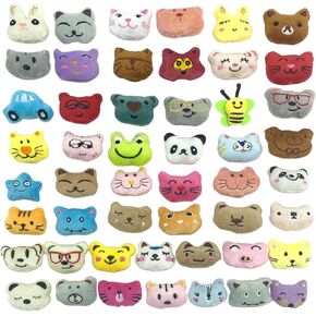 50 PCS Mini Stuffed Animal Plush Toys Set, Cute Small Stuffed Toy for Classroom Prize Party Favors, for Claw Machine Prizes Goody Bag Filler Stuffers Carnival Birthday Party