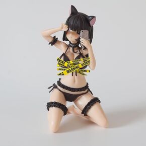 Ecchi Figure BlackCat Girl,Waifu Hentaii.Sexy Anime +18 Uncensored for Adult Collection Gift Model Toys No Box