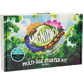 Lifeway Kids VBS 2025 Magnified! Multi-Age Starter Kit with Digital Leader Guides Add-on