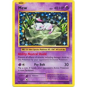 Pokemon - Mew (53/108) - XY Evolutions - Holo