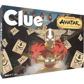 CLUE: Avatar The Last Airbender Board Game, Play as Aang, Katara, Zuko & More, Explore Iconic Locations Like Ba Sing Se to Uncover Where Appa Has Vanished, Official Nickelodeon Merchandise for Ages 8+