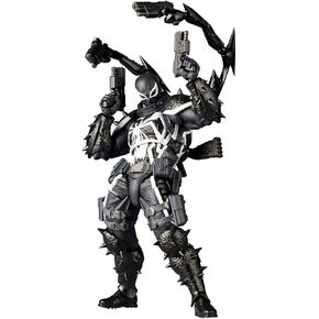 Kaiyodo Revoltech NR061 Amazing Yamaguchi Agent Venom Total Height Approx. 6.7 inches (170 mm), Non-Scale, PVC, ABS, POM, Pre-Painted Action Figure, Resale