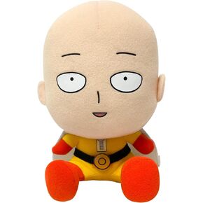 Great Eastern Entertainment One Punch Man Saitama Collectible Plush Toy, 5"
