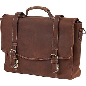 Claire Chase Messenger, Rustic Brown, One Size
