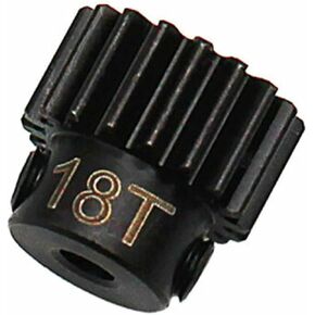Hot Racing MSG18M05 18t 0.5 Mod Hardened Steel Pinion Gear 2.3 Bore