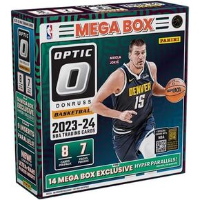 2023-24 Panini Donruss Optic Basketball Mega Box (56 Cards/Box) Hyper Parallels
