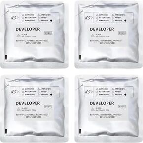 C286 Developer Powder Compatible with 236 286 336 2005 2055 3005 2007 3007 3065 Copier Machines 1PCS(Y-250g)